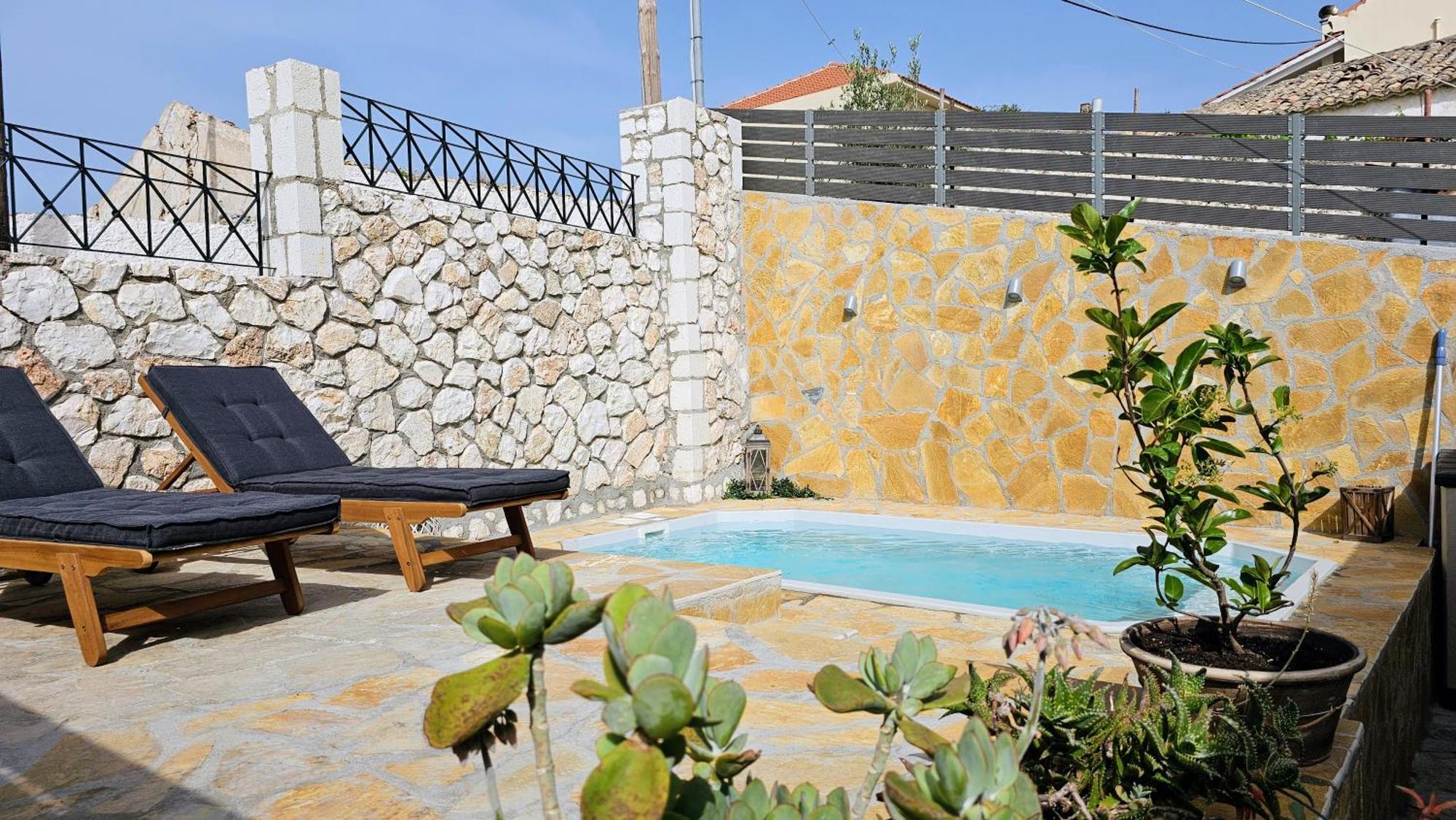 Villa Apoplous With Pool Asos Exteriér fotografie