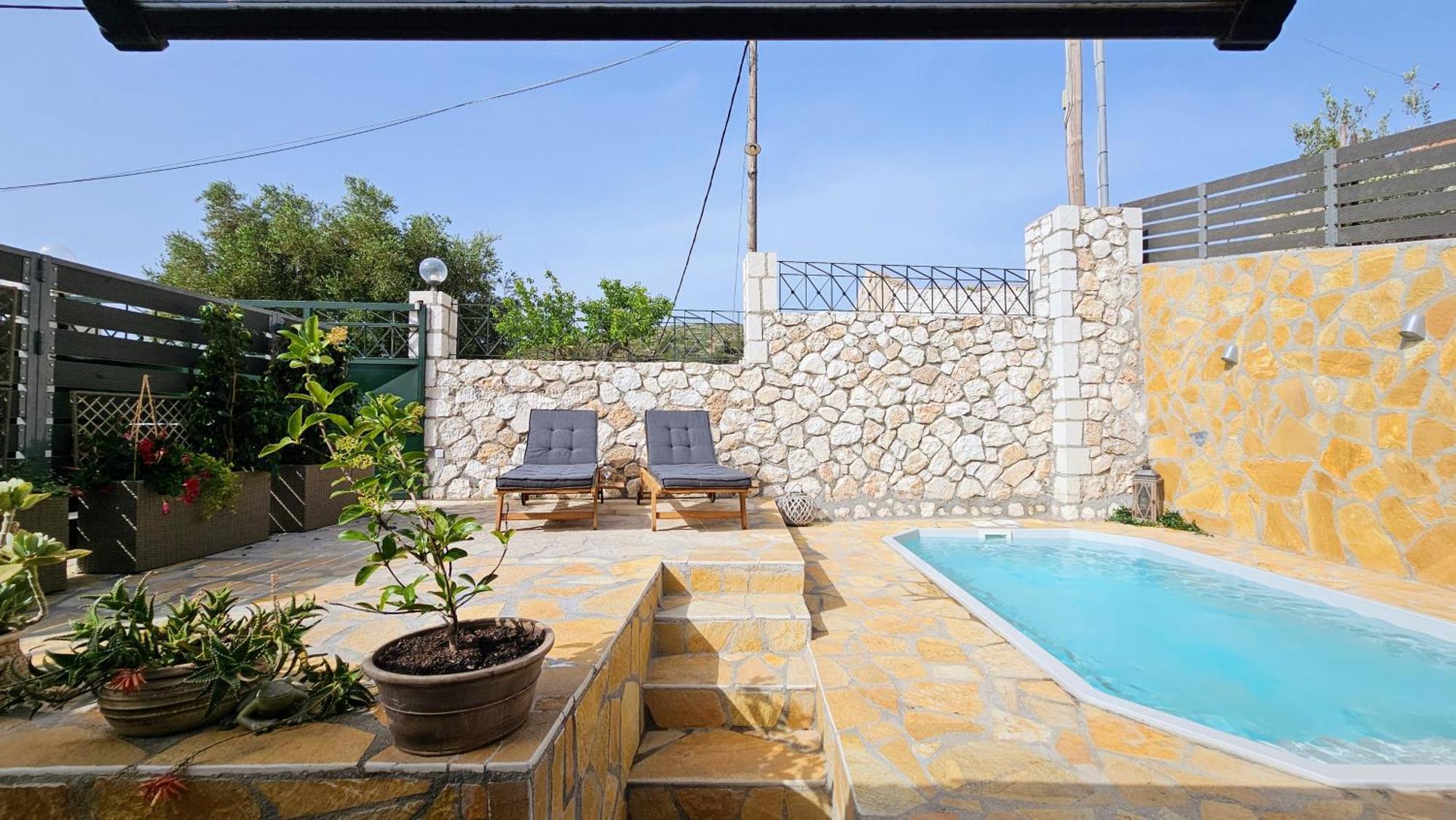 Villa Apoplous With Pool Asos Exteriér fotografie